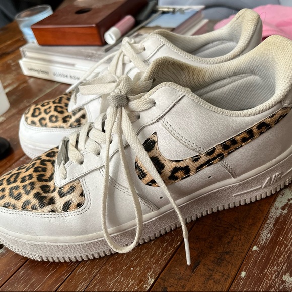 AIR FORCE 1s CHEETAH CUSTOM SHOE - Picture 4 of 17